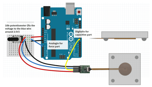 schéma de connection capteur force nanomade nanomade force sensor connecting circuit diagram