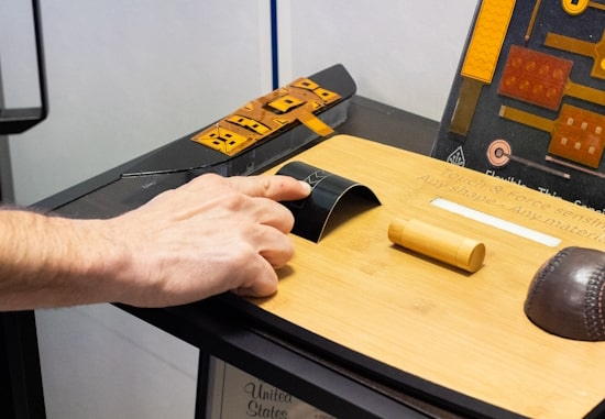 hand testing force & touch sensors under metal